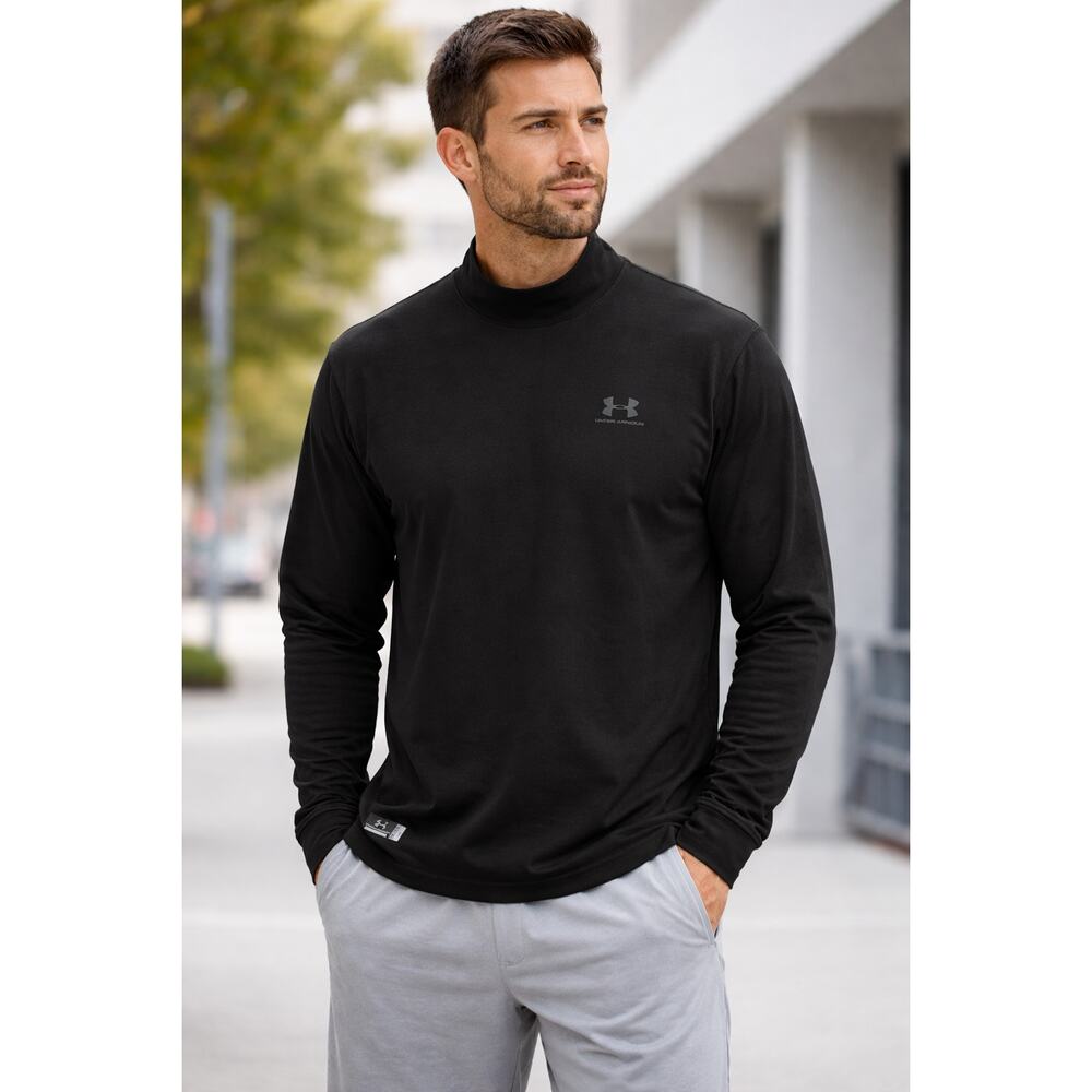 Under Armour ColdGear Compression Mock Neck Shirt Size XXL